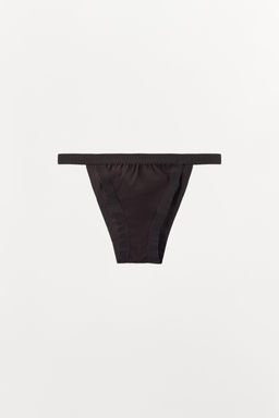 SILK BLEND BRIEFS WITH ELASTICATED TRIMS - Zara фото 10