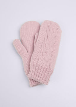 CLE Варежки жен. 413379паш св.розовый - Clever wear фото 2