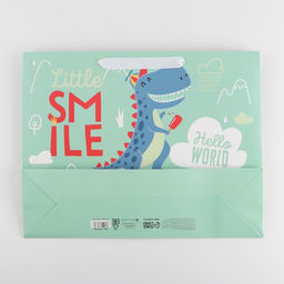 Пакет подарочный ламинированный, упаковка, «Smile», L 40 х 31 х 11.5 см