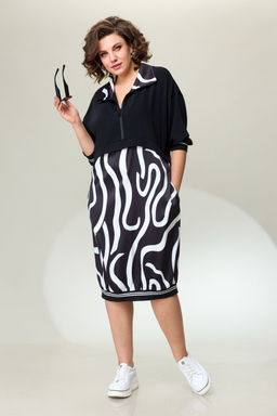 Платье INVITE 4083 черный дизайн - Mira fashion фото 65