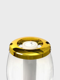 Башня пивная MonlinGold, колба 3 л, ёмкость для льда, подсветка, пластик, золотистый - Simaland фото 3