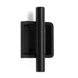 Ручка врезная, Hidden, мо 32 мм, чёрная