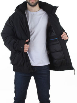 6317L BLACK Куртка мужская зимняя (200 гр. холлофайбер)