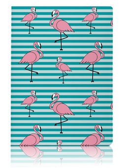 ОБЛОЖКА ДЛЯ ПАСПОРТА ФЛАМИНГО BLUE, плотность 600 мкм