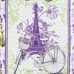 Полотенце кухонное Прованс 35х602 см - Доляна фото 4