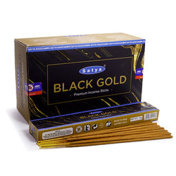 Благовония Satya Premium Black Gold 15gm уп-12шт