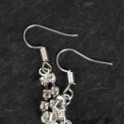 Серьги длинные 9 см / JNL-6 /уп 60/серебро - Галеонтрейд фото 2