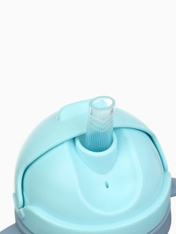 Поильник- непроливайка с трубочкой, голубой, Mum&Baby