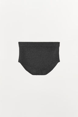 BEADED DIAMANTE KNIT SHORTS - Zara фото 4