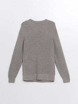 Bisiklet Yaka D?z Uzun Kollu Kad?n Triko Kazak - Waikiki фото 2