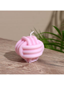 Свеча "Клубок" 6х5х6 см, соевый воск МИКС