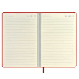 Ежедневник недатированный ESCALADA, А5, 160 л., арт. 67233/ 15 СОФТ-ТАЧ КРАСНЫЙ