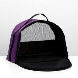 Сумка - переноска для животных, оксфорд, 42 х 22 х 29 см, фиолетовая - Simaland фото 4