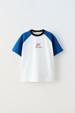IKI PARCALI REGLAN KOLLU T-SHIRT VE BERMUDA SORT SETI - Zara фото 2