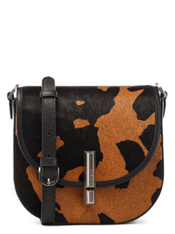 Сумка ELEGANZZA Z9266-8677 black/camel  фото 7