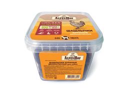 Альпенхоф для собак Шашлычки куриные деликатесные 450г А52925