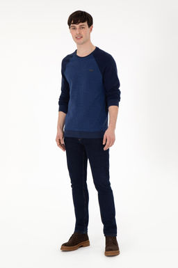 Мужской темно-синий свитшот Неожиданная скидка в корзине - U.s. polo assn фото 4