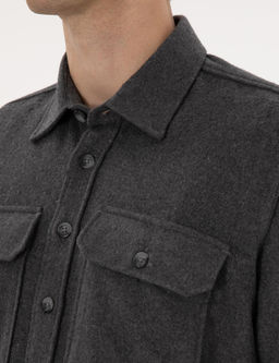 Antrasit Comfort Fit Uzun Kollu G_mlek - Pierre cardin фото 7
