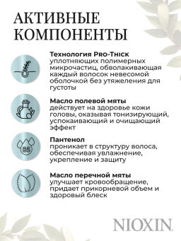Мусс для объема Volumising, 200 мл Density Defend Nioxin  фото 4