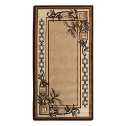 Ковер Мокко, прямоугольный, 80х150 см, полипропилен 100%, джут