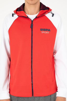 Мужской красный вязаный кардиган Неожиданная скидка в корзине - U.s. polo assn фото 6