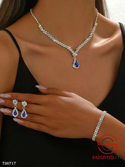 Набор женский колье, серьги и браслет - Bruno фото 6