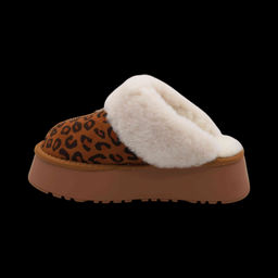 Тапочки на меху S109 коричневые