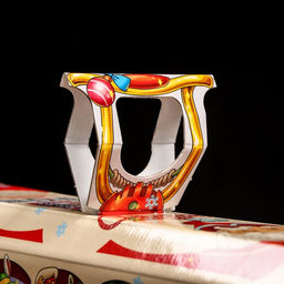 Цена за 5 шт. Подарочная коробка Трамвай красный , 33 х 9 х 11 см - Simaland фото 6