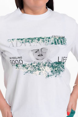 Костюм М324067Пв белый - Елена фото 6