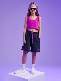 Топ для девочки цвета фуксии - Kogankids фото 8