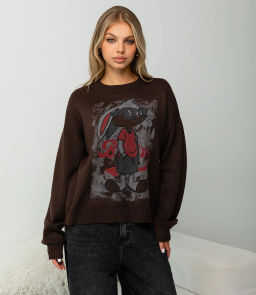 Джемпер #КТ919 (9), шоколадный