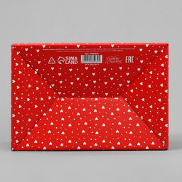 Цена за 2 шт. Коробка подарочная складная, упаковка, «Love», 22 х 15 х 10 см