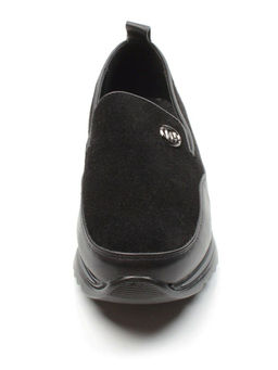 06-5013 BLACK Туфли (натуральная замша)