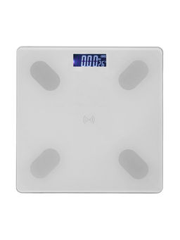 Весы напольные LVE-030, диагностические, до180 кг, от аккум, стекло, белые