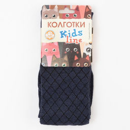 Цена за 2 шт. Колготки детские, цвет джинс, рост 116-122 см