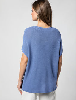 VILATTE / Джемпер из гладкой вискозы с лиоцеллом фото 7