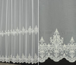Тюль вышивка 8534 Цена указана за целый отрез 14,8м