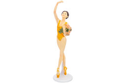 Статуэтка 8,5*7,5*30,5 см Балерина с цветами стоящая - Elan gallery фото 4