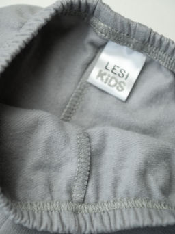 Брюки домашние утепленные, серый - Lesi kids фото 2