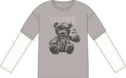 лонгслив 1ДДЛД4585001 - Апрель фото 4