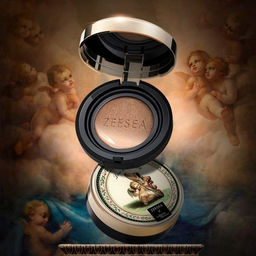 ZEESEA Тональная основа кушон Cushion BB cream тон 02 natural / натуральный, 15 г  фото 3