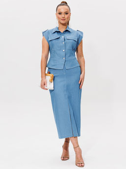 Костюм Galean Style 980 синий фото 9