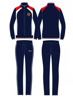 Спортивный костюм женский RUSSIA 10L-AF-1500B