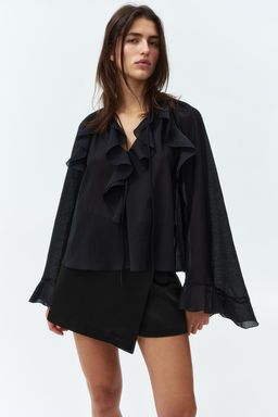 Blusa de volantes - H&m фото 2