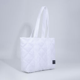 Сумка-шопер на молнии, цвет белый - Simaland фото 3