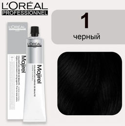 Majirel 1. БАЗА Черный, стойкая крем-краска с технологией улавливания запаха, 60 мл