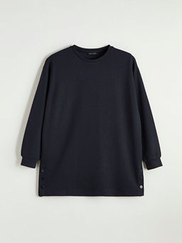 Soft Touch Oversize Kad?n Sweatshirt Tunik