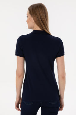 Kad_n Lacivert Basic Polo Yaka Ti__rt Sepette S_rpriz _ndirim - U.s. polo assn фото 5