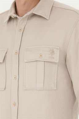 Мужская рубашка с длинным рукавом Stone - U.s. polo assn фото 7