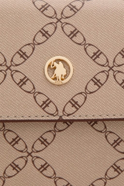 Женская бежевая сумка через плечо - U.s. polo assn фото 7